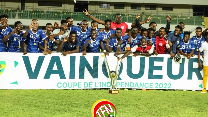 ASCK REMPORTE LA COUPE DE L'INDEPENDANCE HAUT LES MAINS